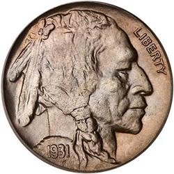 Lot 0905 - 1931-S Buffalo Nickel PCGS MS66