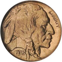 Lot 0910 - 1936-D D/D/S Buffalo Nickel NGC MS65