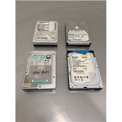 Lot of 4 Hard Drives *See Pics for Part Numbers*