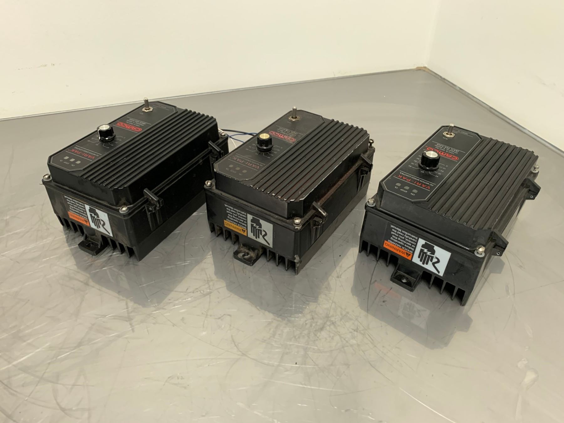 Vari Pak Filter (3) CAMCO NEMA-12 Vari-Pak DC Motor Speed Control