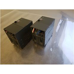(2) SIEMENS 1P 6ES7 1EA00-0AA0 SIMATIC S7 POWER SUPPLY