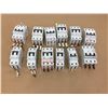 Image 1 : Lot of (12) Siemens 5SX22 w/ 5SX23 Circuit Breakers