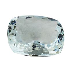 10.50 ct.Natural Cushion Cut Aquamarine