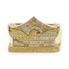 Image 2 : 0.45 ctw Diamond Ring - 14KT Yellow Gold