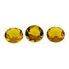 Image 1 : 13.93 ctw.Natural Round Cut Citrine Quartz Parcel of Three