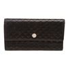 Image 1 : Chanel Black Quilted Leather Trifold Long Wallet
