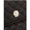 Image 6 : Chanel Black Quilted Leather Trifold Long Wallet