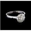 Image 1 : 0.99 ctw Diamond Ring - 14KT White Gold