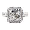 Image 2 : 1.15 ctw Diamond Ring - 14KT White Gold