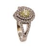 Image 4 : 1.20 ctw Diamond Ring - 14KT White Gold