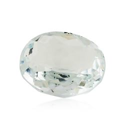 5.07 ct.Natural Oval Cut Aquamarine