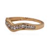 Image 1 : 0.45 ctw Diamond Ring - 14KT Rose Gold