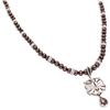 Image 1 : 14K White Gold Diamond Pendant Necklace, (SI1/G-H)