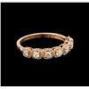 Image 1 : 0.35 ctw Diamond Ring - 14KT Rose Gold