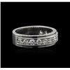 Image 2 : 18KT White Gold 0.94 ctw Diamond Ring