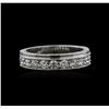 Image 3 : 18KT White Gold 0.94 ctw Diamond Ring