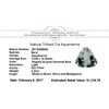 Image 2 : 3.42 ct.Natural Trilliant Cut Aquamarine