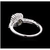 Image 3 : 0.98 ctw Diamond Ring - 14KT White Gold