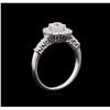 Image 4 : 0.98 ctw Diamond Ring - 14KT White Gold