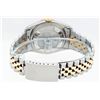 Image 8 : Rolex Mens 2 Tone 14K Blue Vignette Diamond & Sapphire Datejust Wristwatch