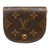 Image 2 : Louis Vuitton Monogram Canvas Leather Porte-Monnaie Gousset Coin Purse