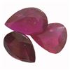 Image 1 : 12.57 ctw Pear Mixed Ruby Parcel