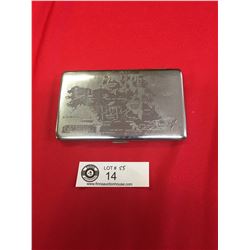 cigarette case canada Czechoslovakia Dominion of Canada Silver Plated Cigarette Case