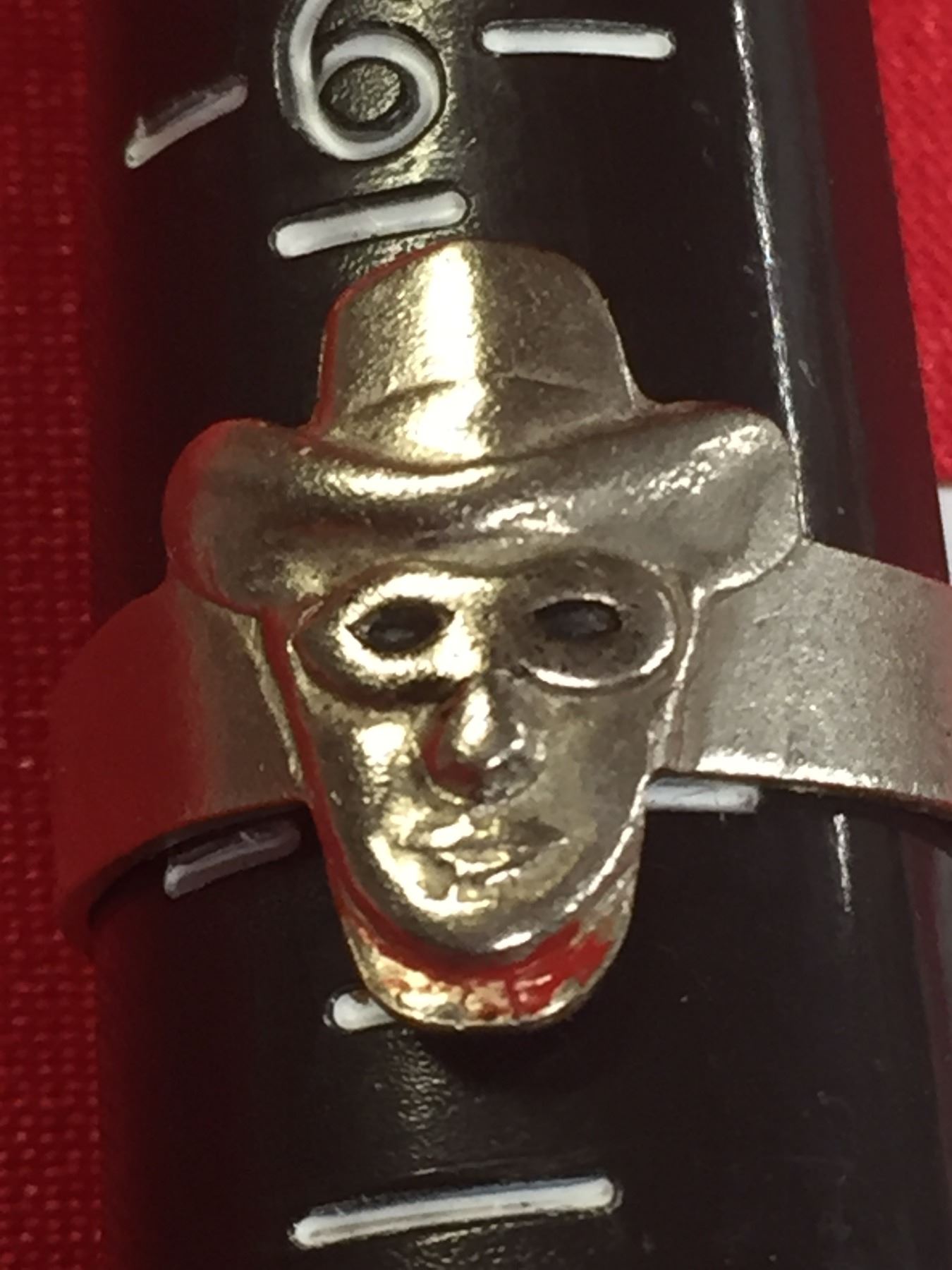 Vintage Lone Ranger Ring. Size 6.5 but is adjustable