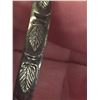 Image 4 : Sterling Silver Bangle Bracelet with Leaf Design