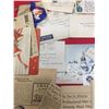 Image 2 : Lot of Paper Stuff from an Estate. Xmas Cards,Letters etc 1940's+1950's