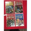 Image 1 : Tales From The Crypt # 1,2,3 The Horror of Fear #1 All in Comic Bags on White Cardboard
