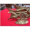 Image 4 : Brass Angel Candle Holder 8" w x 6.5" T