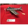 Image 1 : Vintage P47 Thunderbolt Tin Friction Plane. Made by HTC Japan. 10" w x 9" L