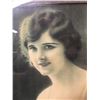 Image 2 : Vintage Antique Photo of a Lady in a Wood Frame 13.5 x 16.5