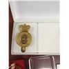 Image 3 : Royal Hong Kong Police Lot 3 Different Cap Badges, Pin and Keychain