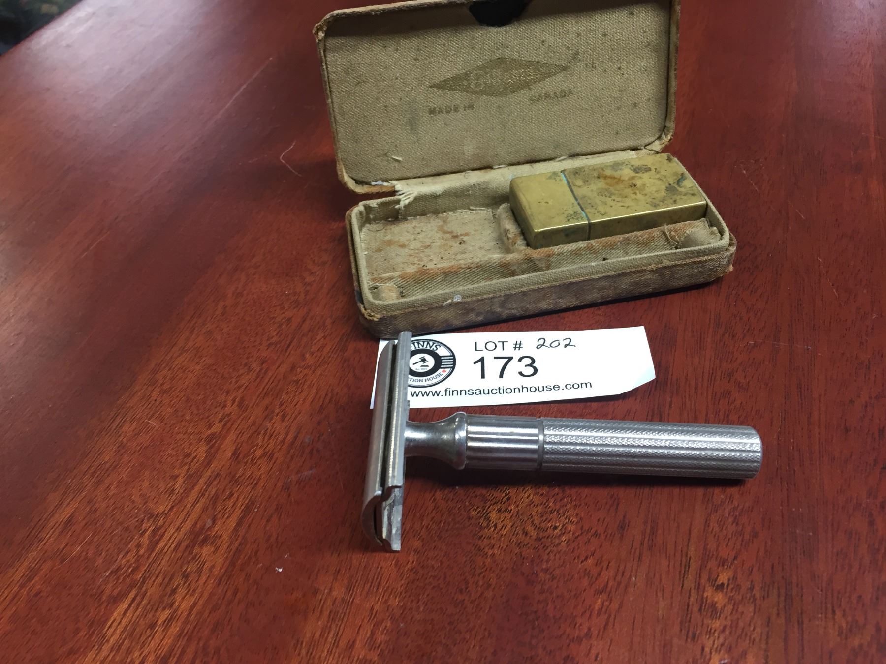WWII Gillette Razor Kit for Canadian Soldiers