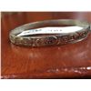 Image 2 : Sterling Silver Bangle Bracelet with Fancy Design