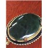 Image 3 : Large Dark Green Jade Pendant from the 1960's
