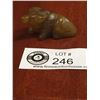 Chinese Zodiac Jade Carving. Hand Carved "Year of The Ox" Roughly 1.75" L x 1" H