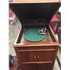 Image 2 : 1910-1920 Columbia Grafonala Record Player. Tall Cabinet. 43" h x 19"x 21"d