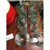 Image 3 : 6 Vintage 7 Up Glasses and a Old Haig Scotch Whiskey Ice Cube Holder