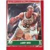 Image 3 : Larry Bird NBA Photo. Boston Celtics + 3 Packs of NBA Hoops Trading Cards 1990