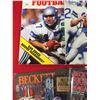 Image 2 : 18  Football Magazines Including Seattle Seahawks 1990 Official Yearbook