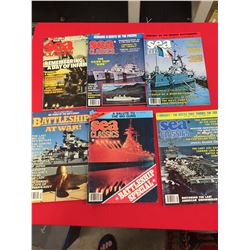 6 Sea Classic Magazines 1980's + 90's