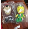 Image 1 : 1992 Looney Tunes Taz and Tweety Bird Mc Donald's Toys When McDonald's gave out Bigger Toys