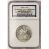 Image 2 : 1860-O Obverse Lamination Seated Liberty Half Dollar Coin NGC Shipwreck Effect w/Book