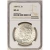 Image 1 : 1889-CC $1 Morgan Silver Dollar Coin NGC MS61