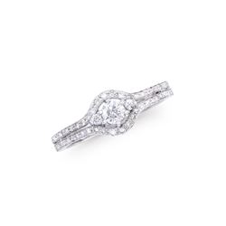 14KT White Gold 0.50ctw Diamond Ring