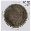 Image 1 : 1878-CC $1 Morgan Silver Dollar Coin