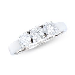 14KT White Gold 1.25ctw Diamond Ring